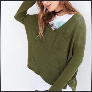 Urban Outfitters BDG Oversized green sweater size XS